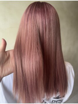 アレッタヘアーサロン(ALETTA HAIR SALON) ピンクカラー