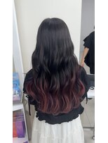 アライブ ハラジュク(ALIVE harajuku)&nbsp;【Rikuto限定】バレイヤージュ　シャドールーツ　エンドカラー