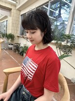 パークレーン アイス イヴェン(park lane ICI yeven)&nbsp;20代30代40代パーマミディアムロングレイヤーカットブリーチなし