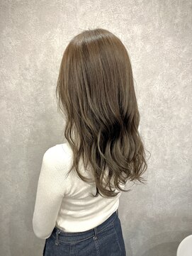 髪きる、ところ。 北24条店 ロングローレイヤー/アッシュ