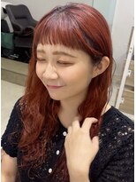 ミコ(mico)&nbsp;オン眉×こっくりアプリコットカラー