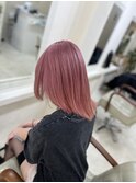 ピンクベージュ/色落ち可愛い◎