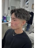 メッシュ×パーマ