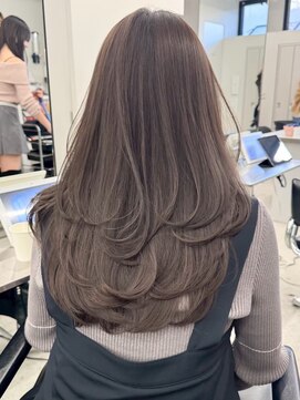 ヘアサロン リボーン(Hair salon Reborn) 王子ボブ白髪ぼかしハイライトショートボブレイヤー20代30代40代