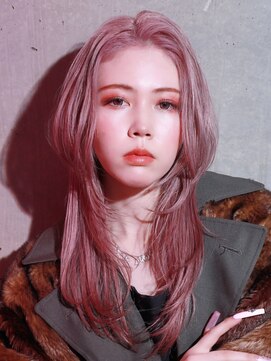 エノア 東京(ENORE) ピンク/ピンクベージュ/ブリーチ/ダブルカラー/ハイトーンカラー