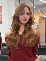 メゾンハル(Maison HALU)&nbsp;ミルクティーブラウン×ワンホンレイヤー