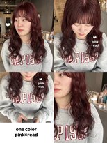 シャルムバイサラ(charme by sarah)&nbsp;カシスピンク/カシスレッド/ウェーブ巻き