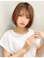 ココラー(COCOlar) 「大人可愛い透明感ツヤボブ」