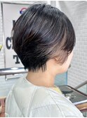 ワンホンレイヤー/ミルクティーブロンド/ダークブルー/横浜