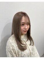 ジャミン 長嶺店(Jammin.)&nbsp;似合わせカットミルクティーベージュ×レイヤー