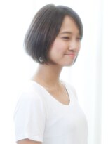 ウィルゴ(VIRGO) 【VIRGO】縮毛矯正でボリュームワンカール 質感大人ボブ