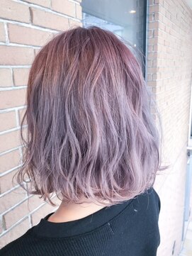 サロンドミルク 原宿(salon de MiLK) パールバレイヤージュカラー☆