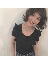 カシータヘアー(Casita hair) 顎ラインで切りっぱなしボブスタイルお手入れ楽チン30代40代50代