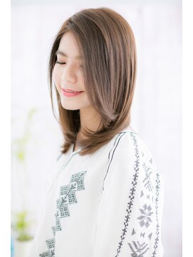 ミック ヘアアンドビューティー 大山店(miq  Hair&Beauty) ツヤカラーで…ナチュラルエレガンスb