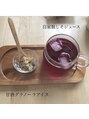 ポルカドット(polka.)&nbsp;季節にあった自家製ドリンクやスイーツもたくさん作っています。