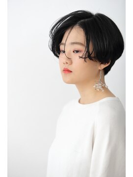 オーガニック アトリエ 大宮(organic+atelier) ハンサムショート×黒髪×ヘッドスパ×大宮