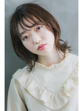 リル 7F 銀座(Rire) 【Rire-リル銀座-】ひし形シースルーエアリーボブ☆