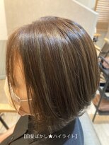 ジーナ 西荻窪(Zina)&nbsp;ヨシンモリハイライトナチュラルマッシュミニボブマッシュウルフ