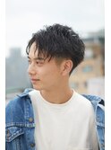 アップバングヘアー