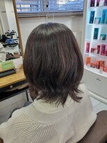 ヘアアンドメイク イムス(hair&make imus) 【imus】ミディアムパーマヘア