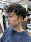 スパイラルパーマ