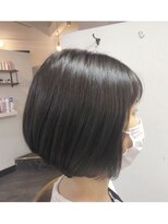 カミケン 方木田店(kamiken.)&nbsp;ハンドブローでまとまる！大人の美髪ボブ【カミケン方木田店】