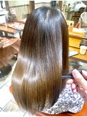 美髪縮毛矯正　髪質改善トリートメント　髪質改善カラー  vol.17
