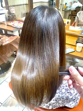 ネオリーブチノ 登戸店(Neolive cino) 美髪縮毛矯正 髪質改善トリートメント 髪質改善カラー vol.17