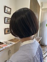 ホロホロ ヘアーデザイン(holoholo Hair Design)&nbsp;20代30代40代50代◎乾かすだけで決まる大人可愛いナチュラルボブ