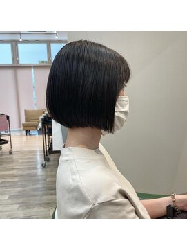 ルシードスタイルサワ(LUCIDO STYLE sawa) 20代30代40代ミニボブピンクアッシュ透明感小顔ブリーチなし