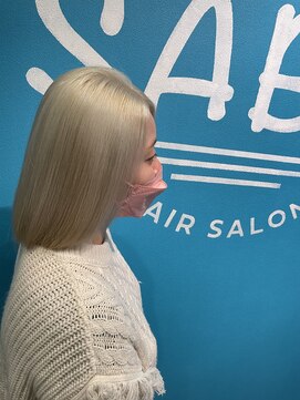 サボ(SABO) プラチナブロンド