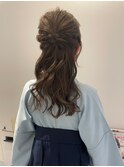 袴の着付け