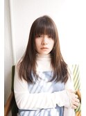 ★軽やかレイヤースタイル★柔らかベージュ★