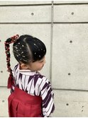 卒園式ヘアセット♪