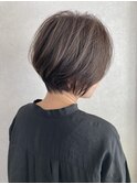 【Casa.】シアーブラウン×ショートボブ