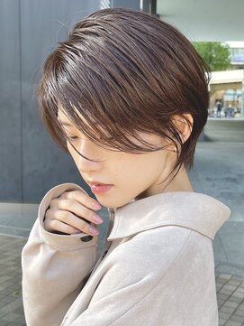 ハルキ ミナト ジャパン オオサカ(HARUKI MINATO japan OSAKA) くびれショート　30代40代50代60代ヘア 白髪 大阪ショート　梅田