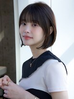 エインアンリー 表参道(AIN.ANLY.)&nbsp;前髪あり内巻きボブ20代30代40代【AIN.表参道】川原大地