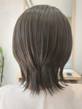 ヘアーズ 本店(HAIRZ) 《HAIRZ》藤井☆グラボブショートアッシュカラー