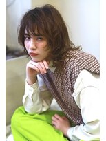 アリアバイエクラート 池袋店(ARiA by ECLART)&nbsp;美髪大人かわいい外国人風ホワイトグレージュこなれミディ