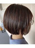 お手入れ簡単♪ワンランクアップの大人可愛いショートボブ♪