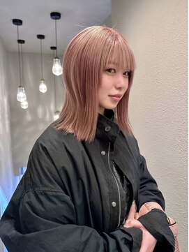 サンデイズド(SUNDAZED) デザインカラー/ミディアムスタイル/ピンク