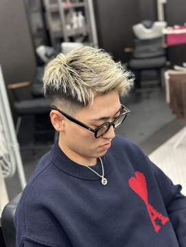 リプレイ 草津店(RIPLAY) ウルフ/アッシュブラック/カルマパーマ/ベリーショート/草津