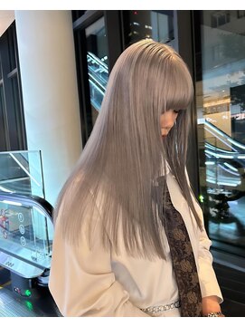 ヘアーデザイン アルエ(HAIR×design ARUE) 【RIKI】silver gray