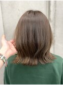 【AINA】ブリーチ無し/ミルクティーカラー/12レベル/ボブルフ
