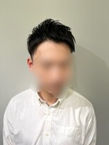 リバティシェアバーバー 銀座2nd(LIBERTY SHARE BARBER)&nbsp;ツーブロアップバングショート