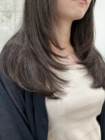 サクラ オモテサンドウ(SAKURA) ワンカールで簡単可愛いトレンドロングレイヤーカット　表参道
