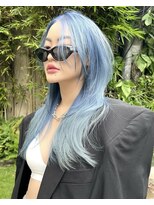 ラキングキョウト(LA KING KYOTO)&nbsp;10代20代30代水色レイヤースタイル