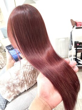 シンク オモテサンドウ(sync omotesando) ベビーピンク/巻ける縮毛矯正