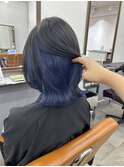 インナーネイビー インナーブルー ネイビーカラー