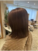 【 YUCCA 】大人可愛い20代30代40代 ミディアム/切りっぱなし